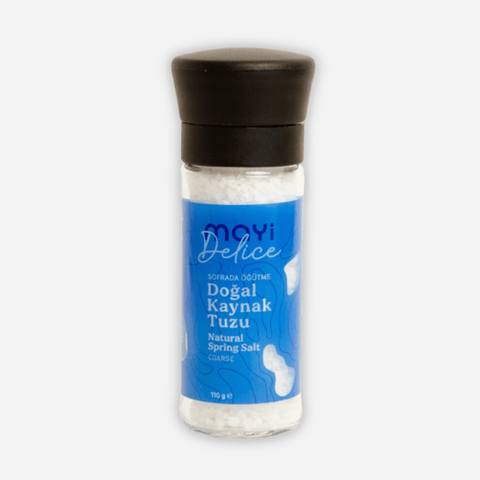 SALT MILL WITH NATURAL SALT - COARSE 110G
