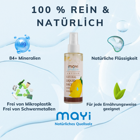 MAYİ Flüssigsalz mit Zitrone