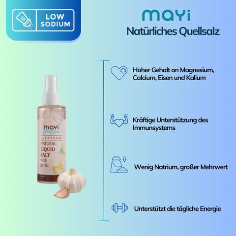Mayi Flüssigsalz mit Knoblauch