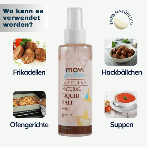 Mayi Flüssigsalz mit Knoblauch