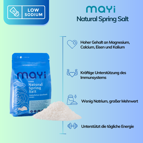 MAYI Quellsalz - grobkörnig 500g