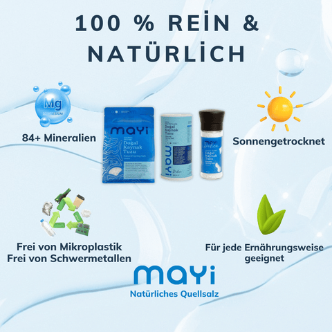 Kombipaket mini - grob 500g & Salzstreuer fein 250g & Salzmühle grob 110g (3er Pack)