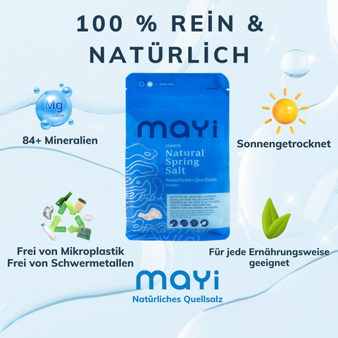 MAYI Quellsalz - grobkörnig 500g