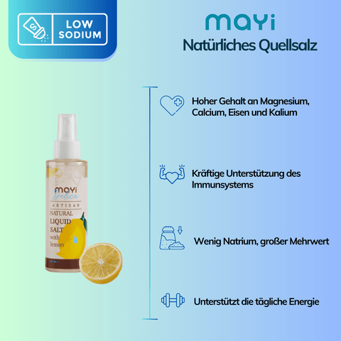 MAYİ Flüssigsalz mit Zitrone